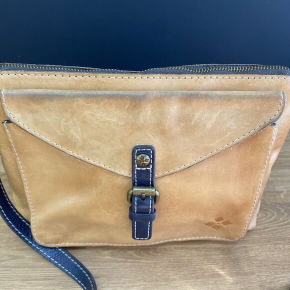 Patricia Nash Avellino Crossbody Purse Brown Black - Picture 6 of 16